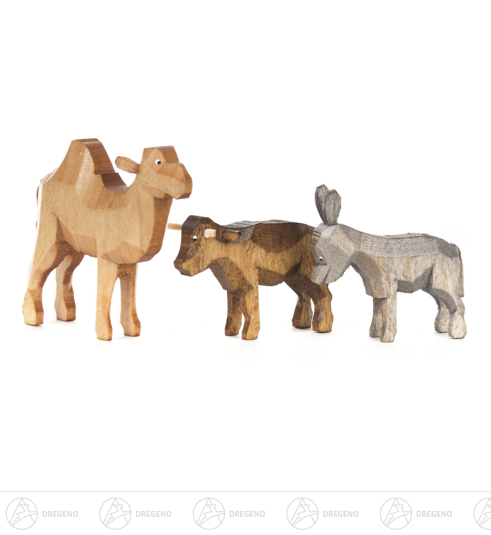 Tiergruppe Kamel, Esel, Ochse
