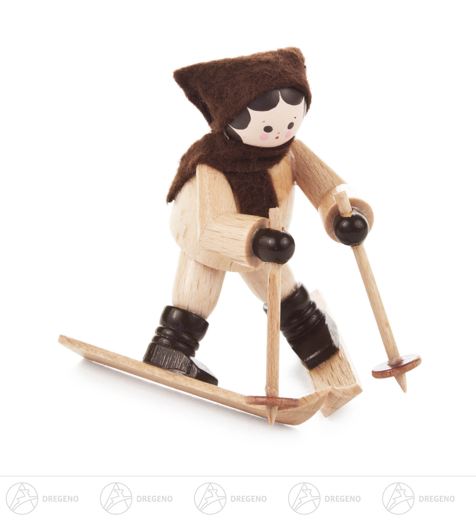 Abfahrtsläuferin/Anfängerin natur 6cm Abfahrtsläuferin/Anfängerin natur 6cm