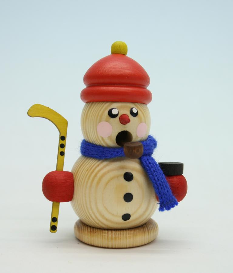 SM Hockeyspieler mit Mütze natur 8cm