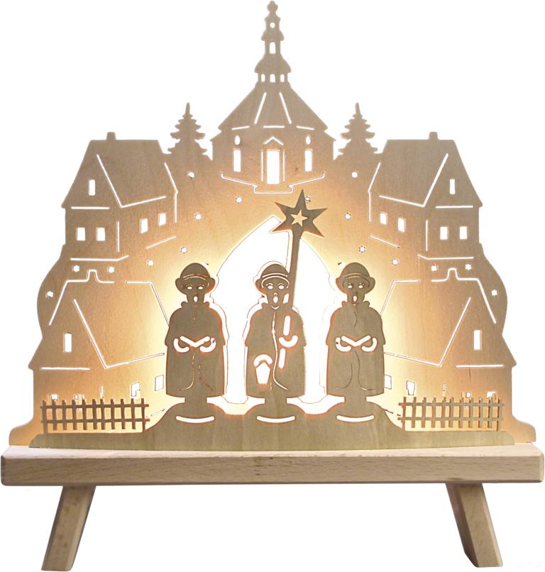 Standleuchte Kurrendesänger 30,0 x 32,0 x 6,0 cm