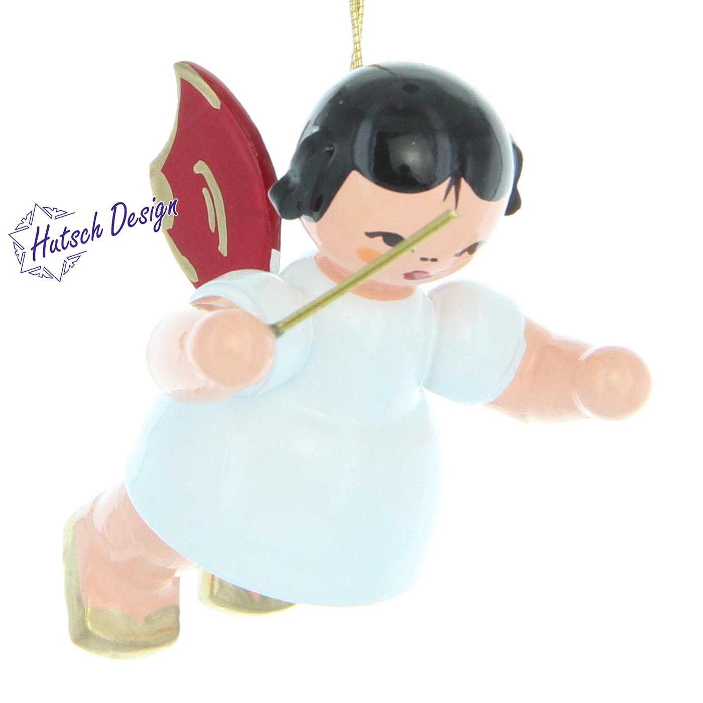 Schwebeengel Dirigent, rote Flügel