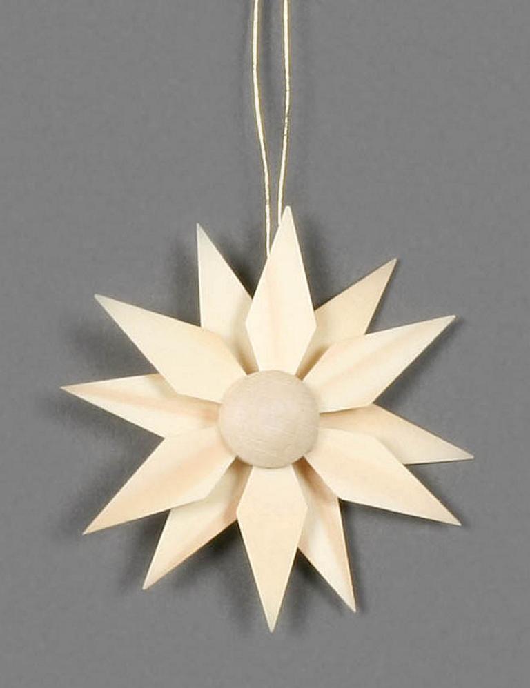 Behang Holzstern (4) 8cm