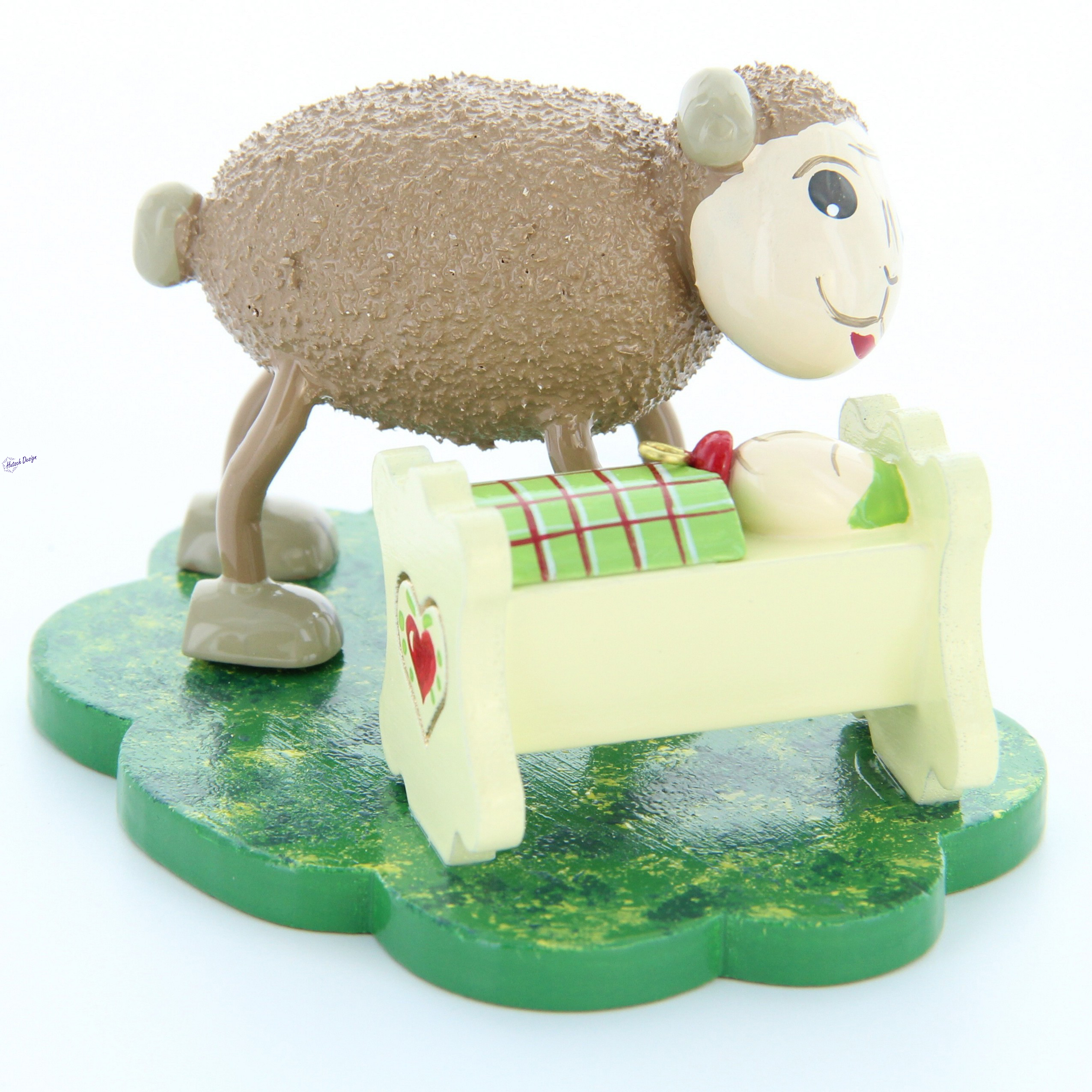 Schafe Vati mit Minni