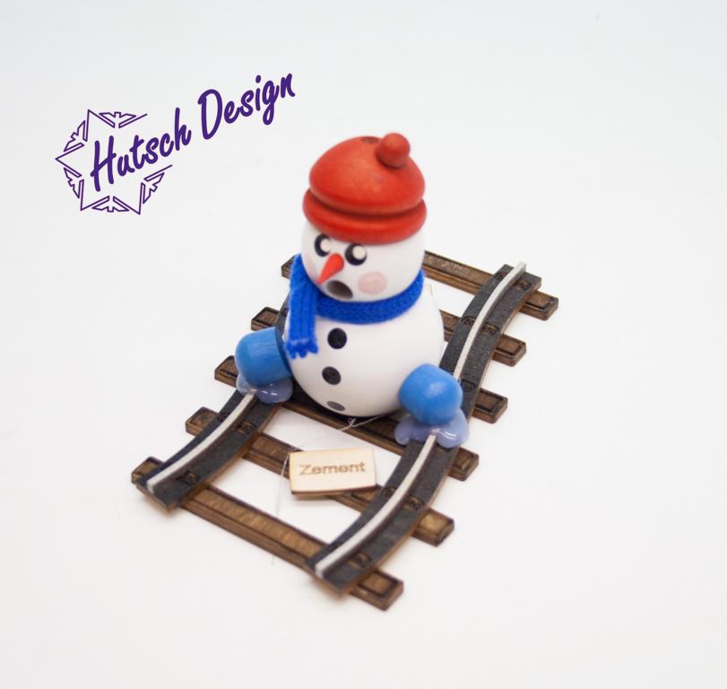 Räuchermini Klimakleber Schiene