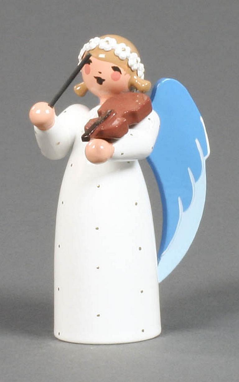 Engel mit Geige stehend