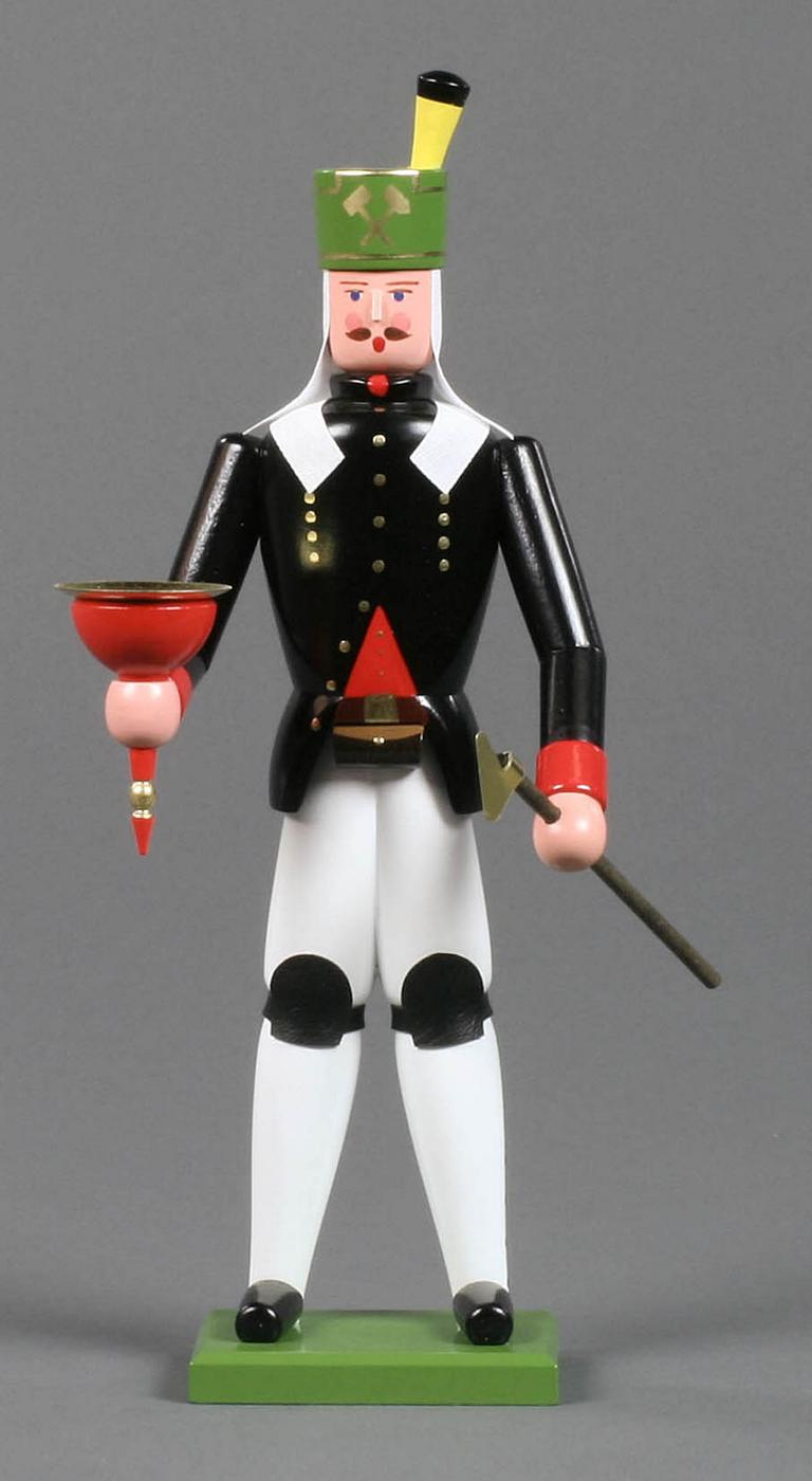 Bergmann Untersteiger mit Kerzenhalter, für Kerze d14mm