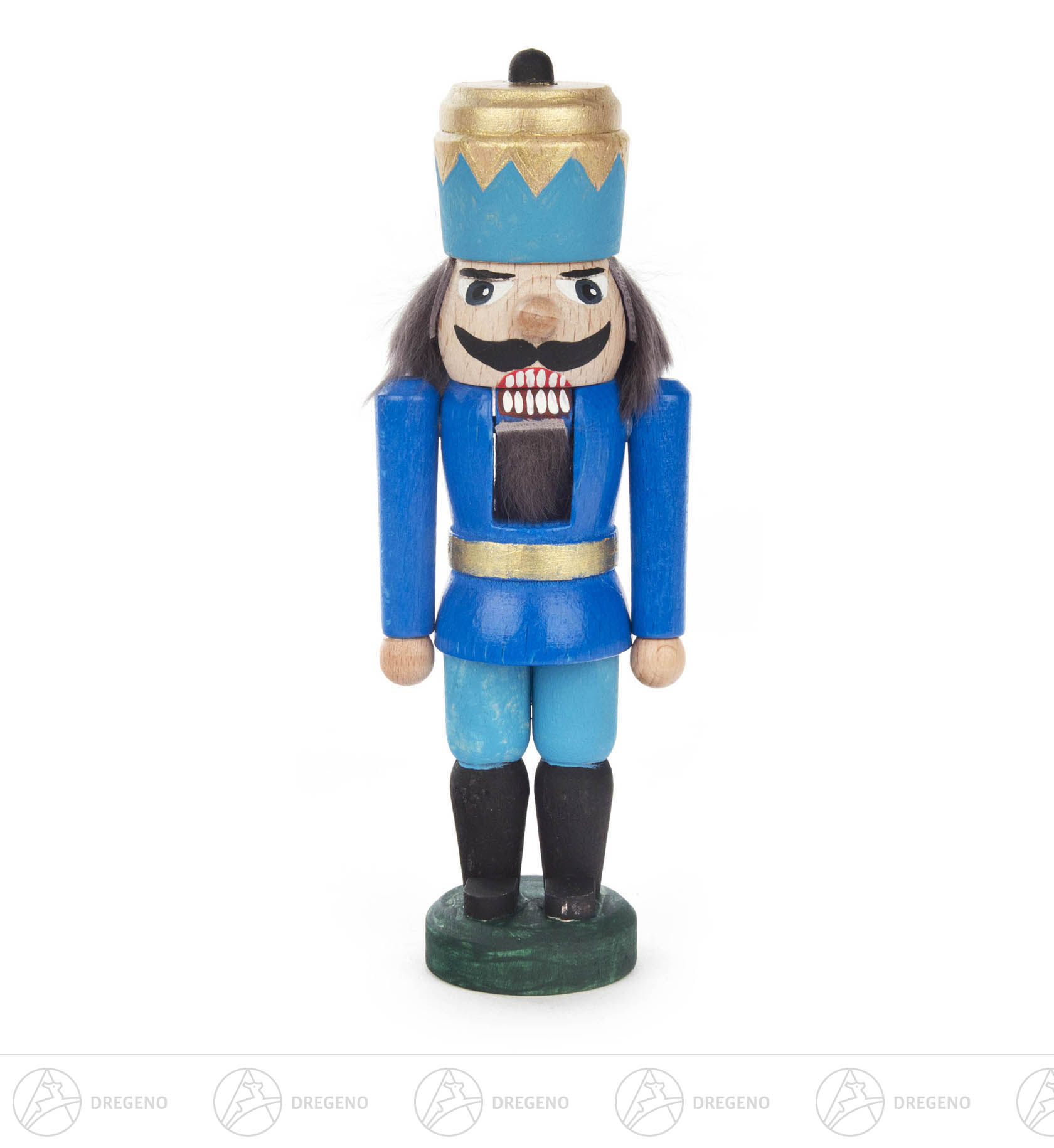 Bastelset Nussknacker König blau 15cm