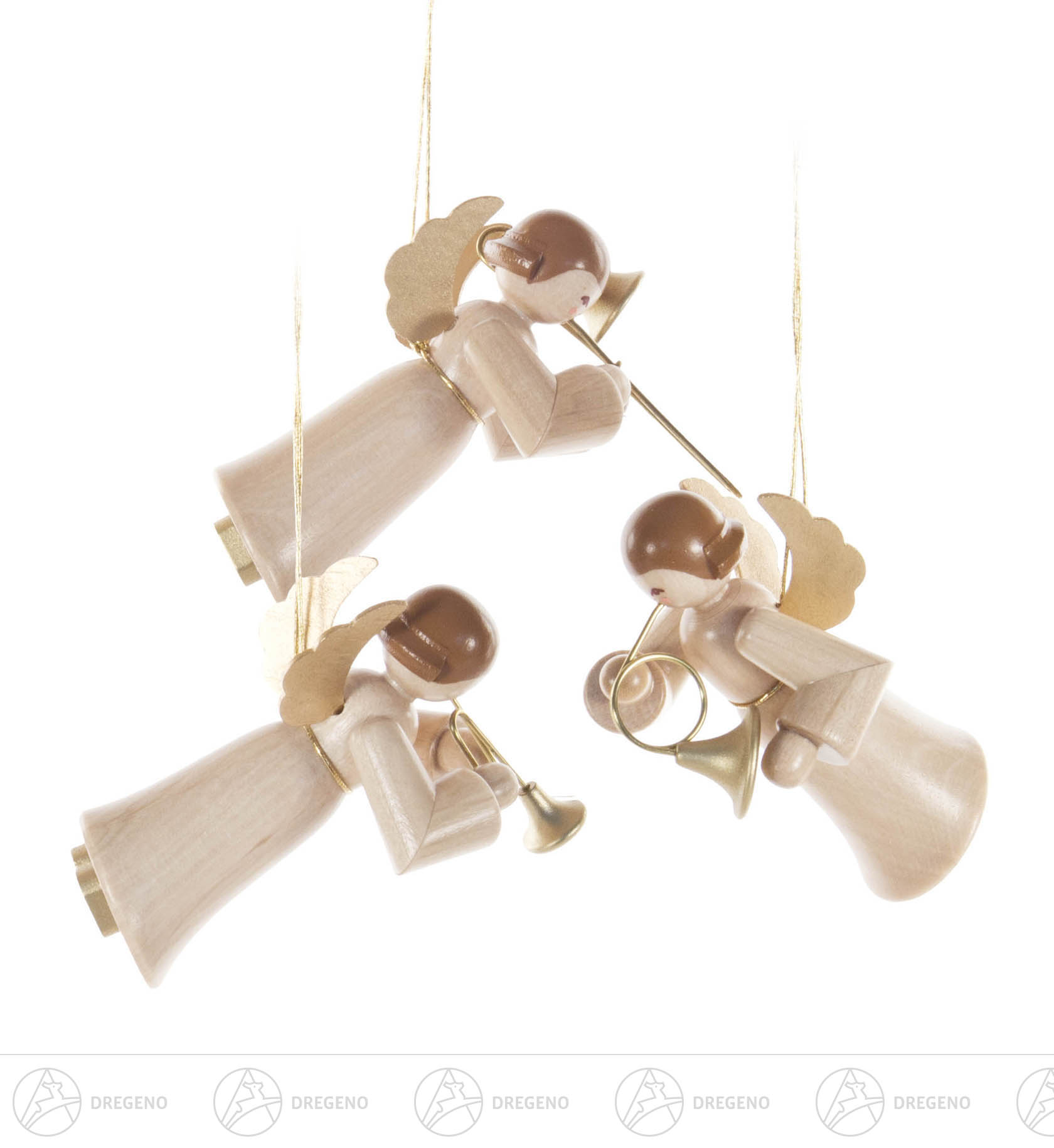 Behang Schwebeengel natur (6) 5cm