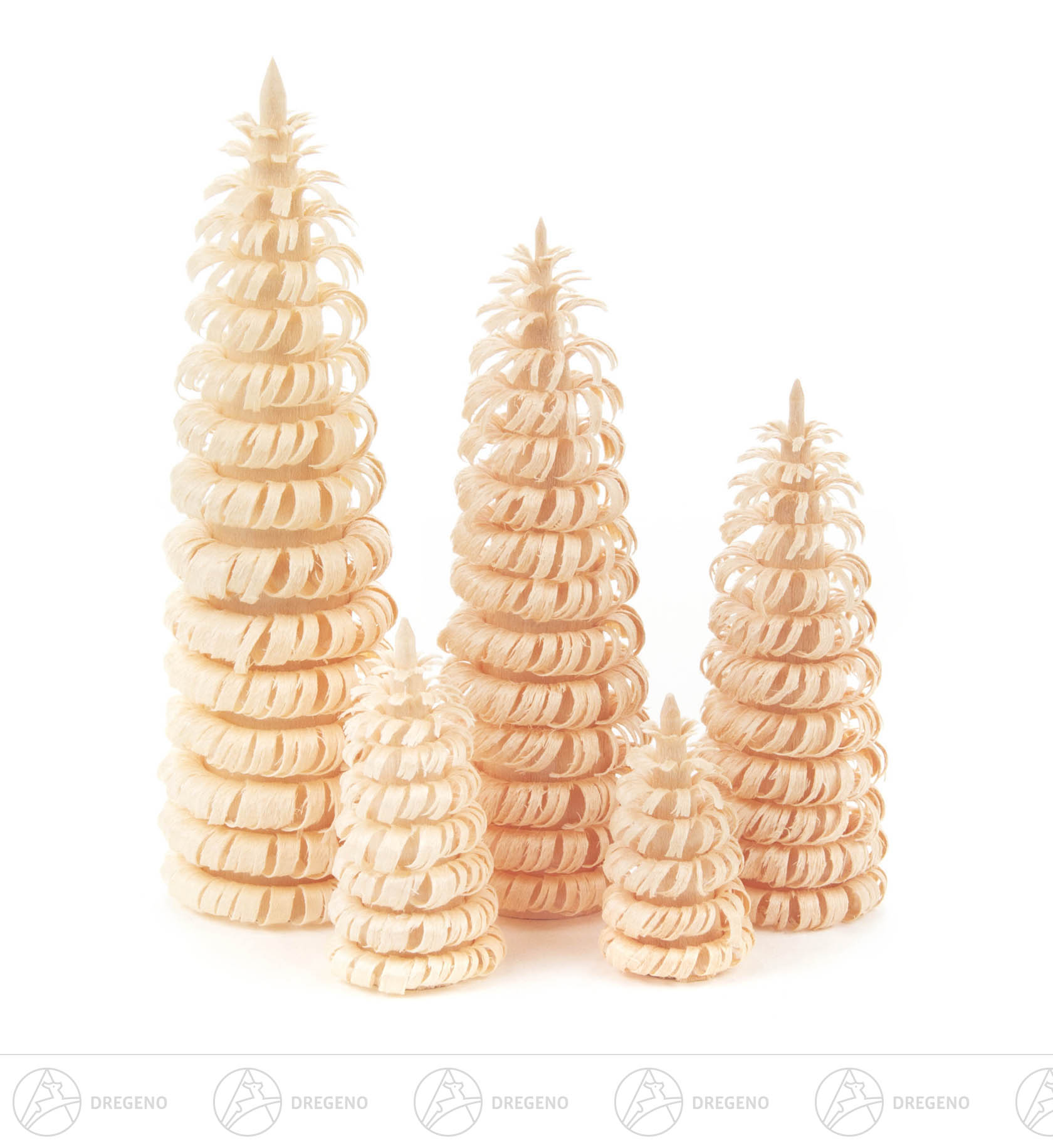 Ringelbäume ohne Stamm natur, 3/4/6/8/10cm (5)