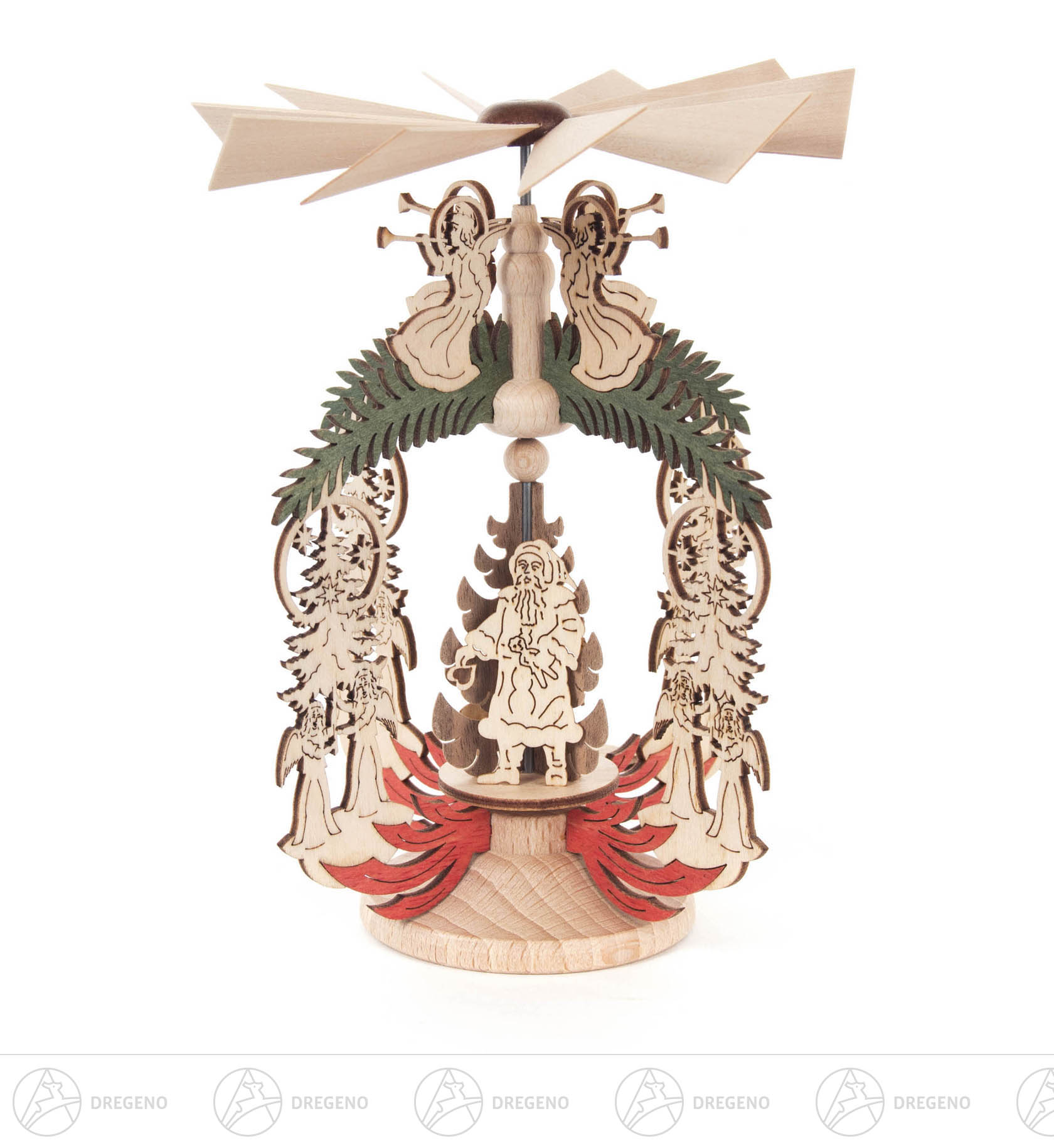 Wärmespiel Rollbaum Engel/Baum Kinder/Weihnachtsmann/Kind