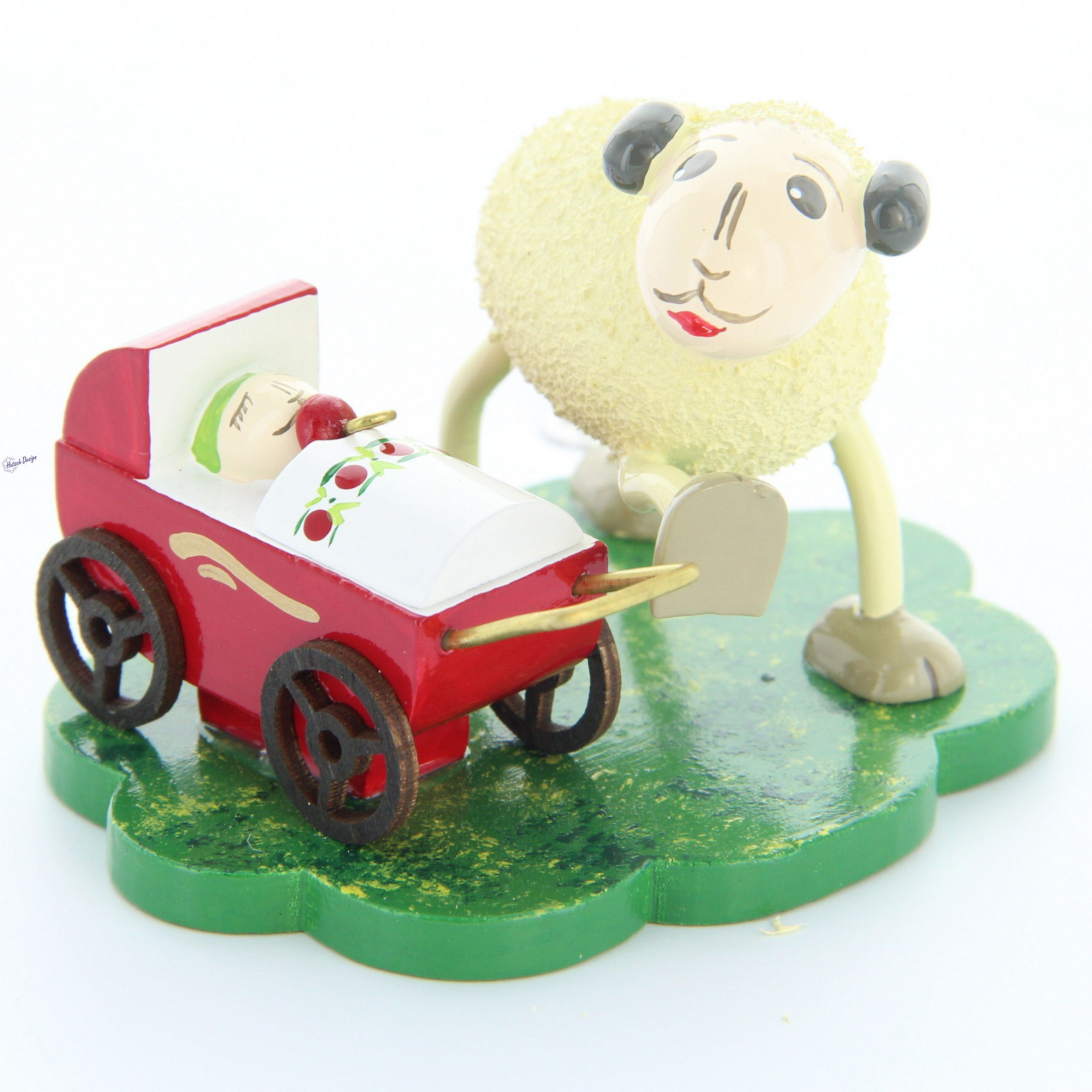 Schafe Mutti mit Schnucki