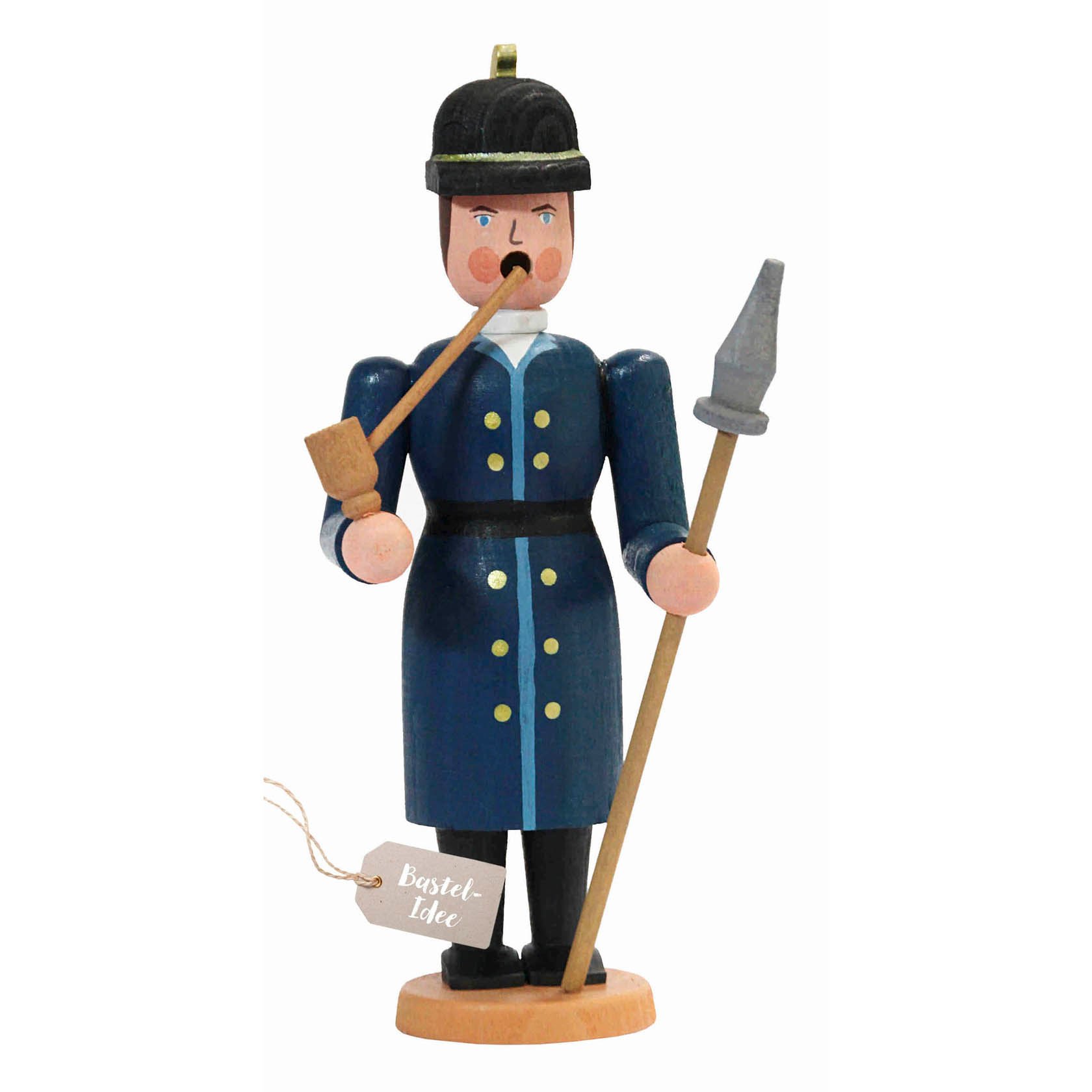 Bastelset Räuchermännchen Feuerwehrmann 20cm Bastelset Räuchermännchen Feuerwehrmann 20cm