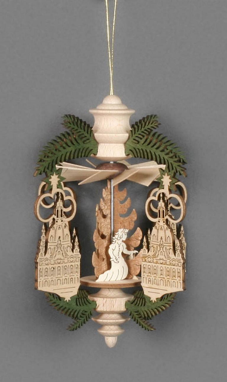 Wärmespiel Zweig Dresdner Frauenkirche/Christi Geburt, zum Hängen