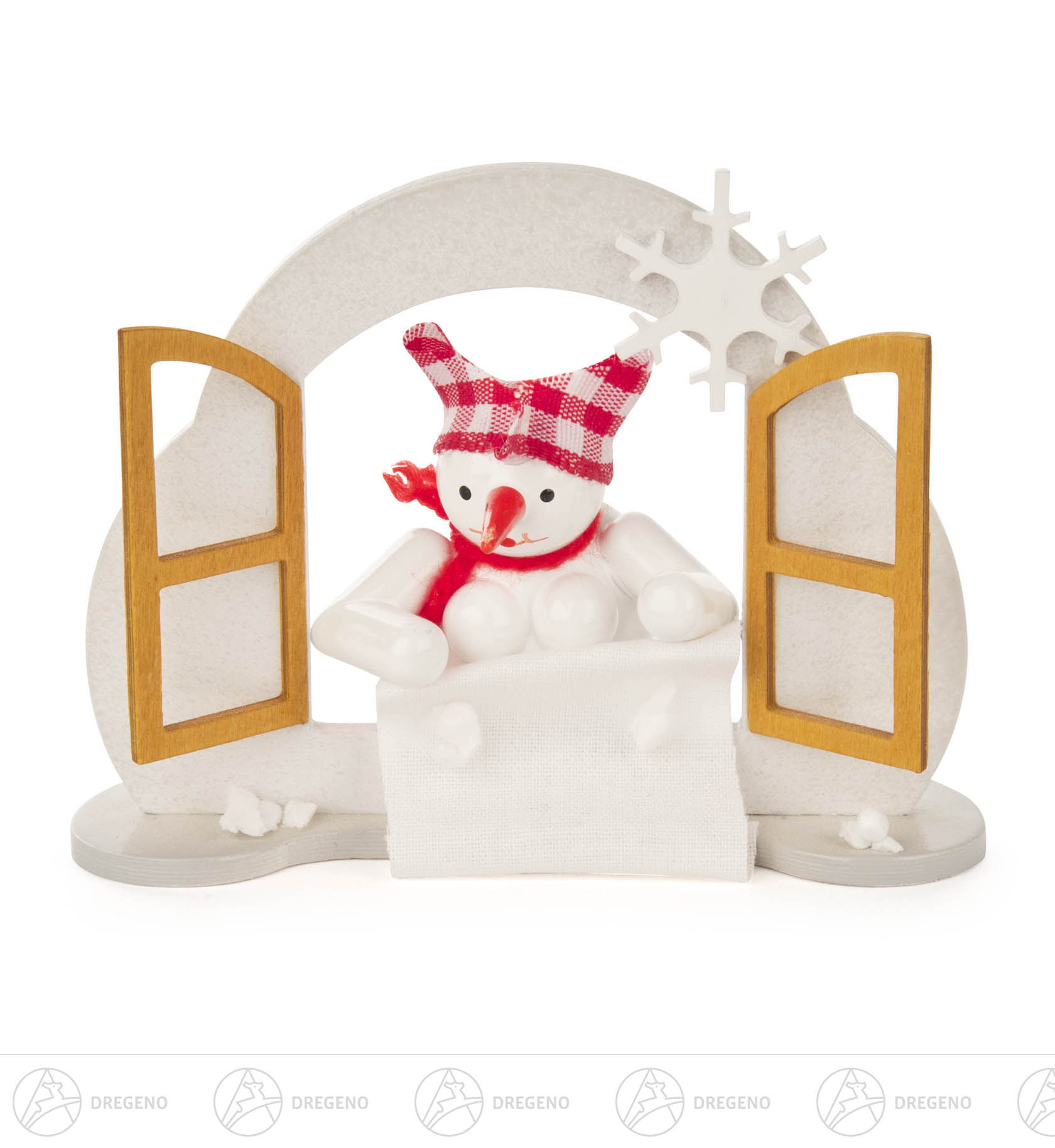 Schneefrau Frau Holle auf Wolke 9cm Schneefrau Frau Holle auf Wolke 9cm
