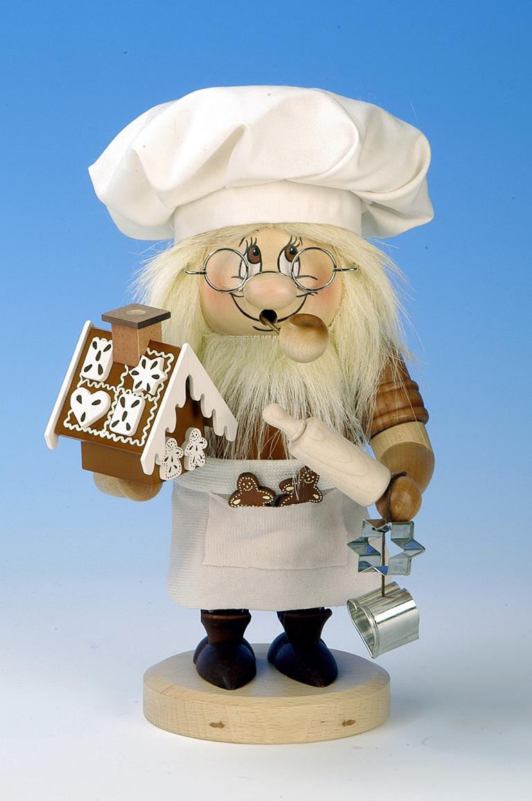 Räuchermann Wichtel Zuckerbäcker  28,5 cm