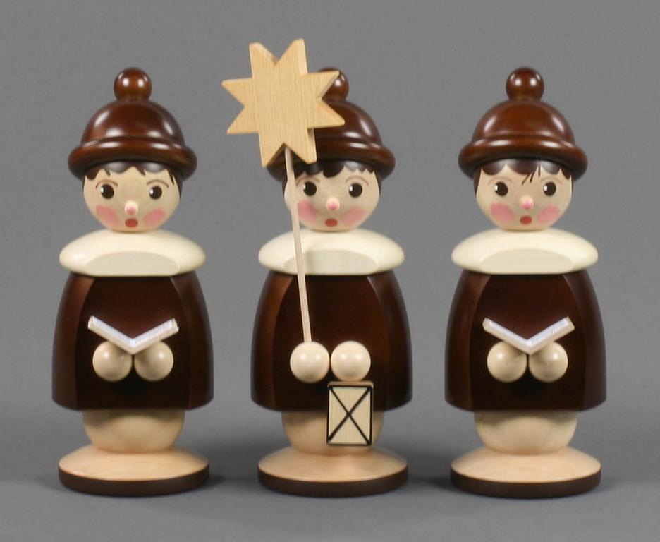 Kurrendefiguren natur, 22cm (3)