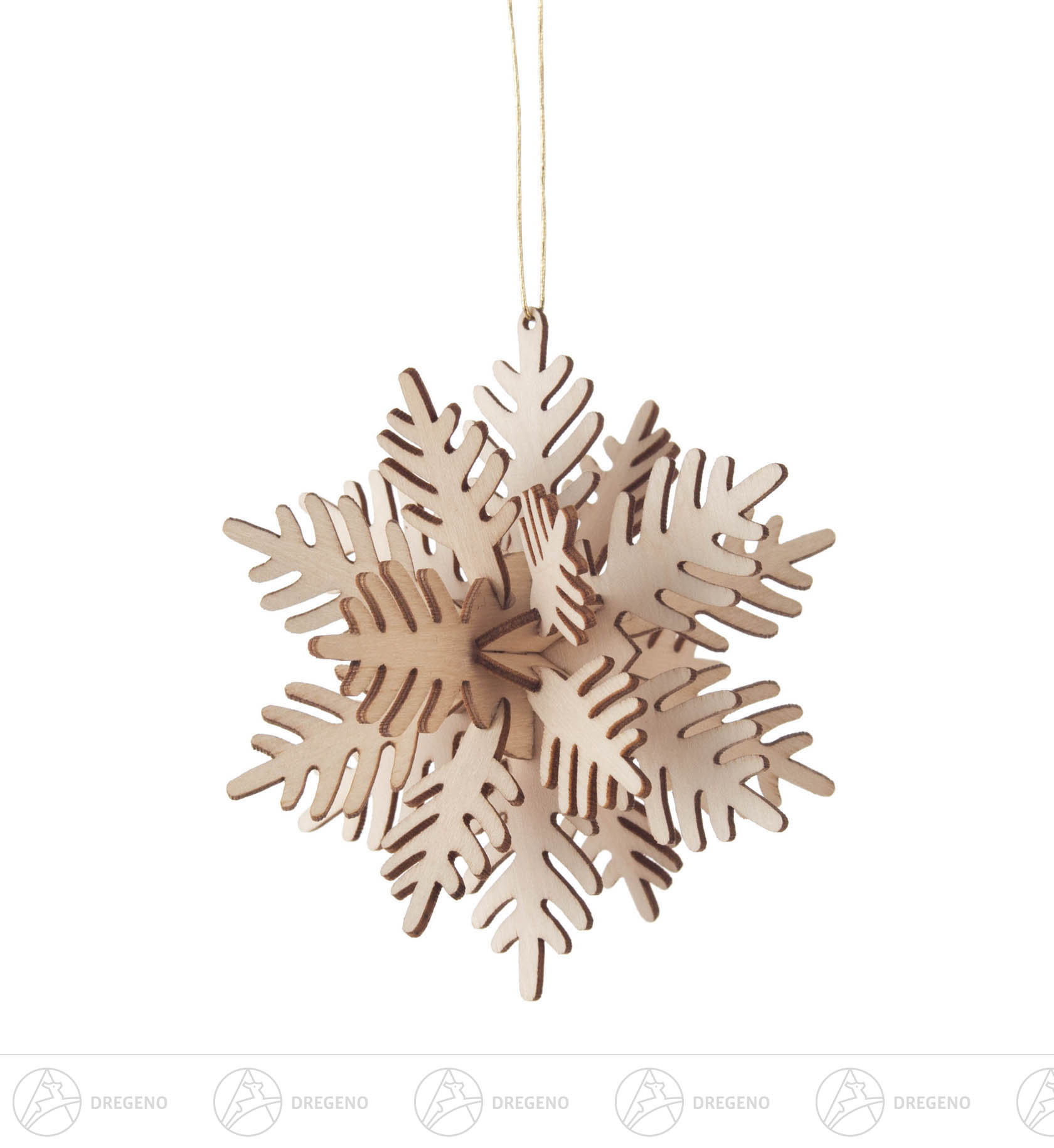 Behang Schneeflocke 7cm