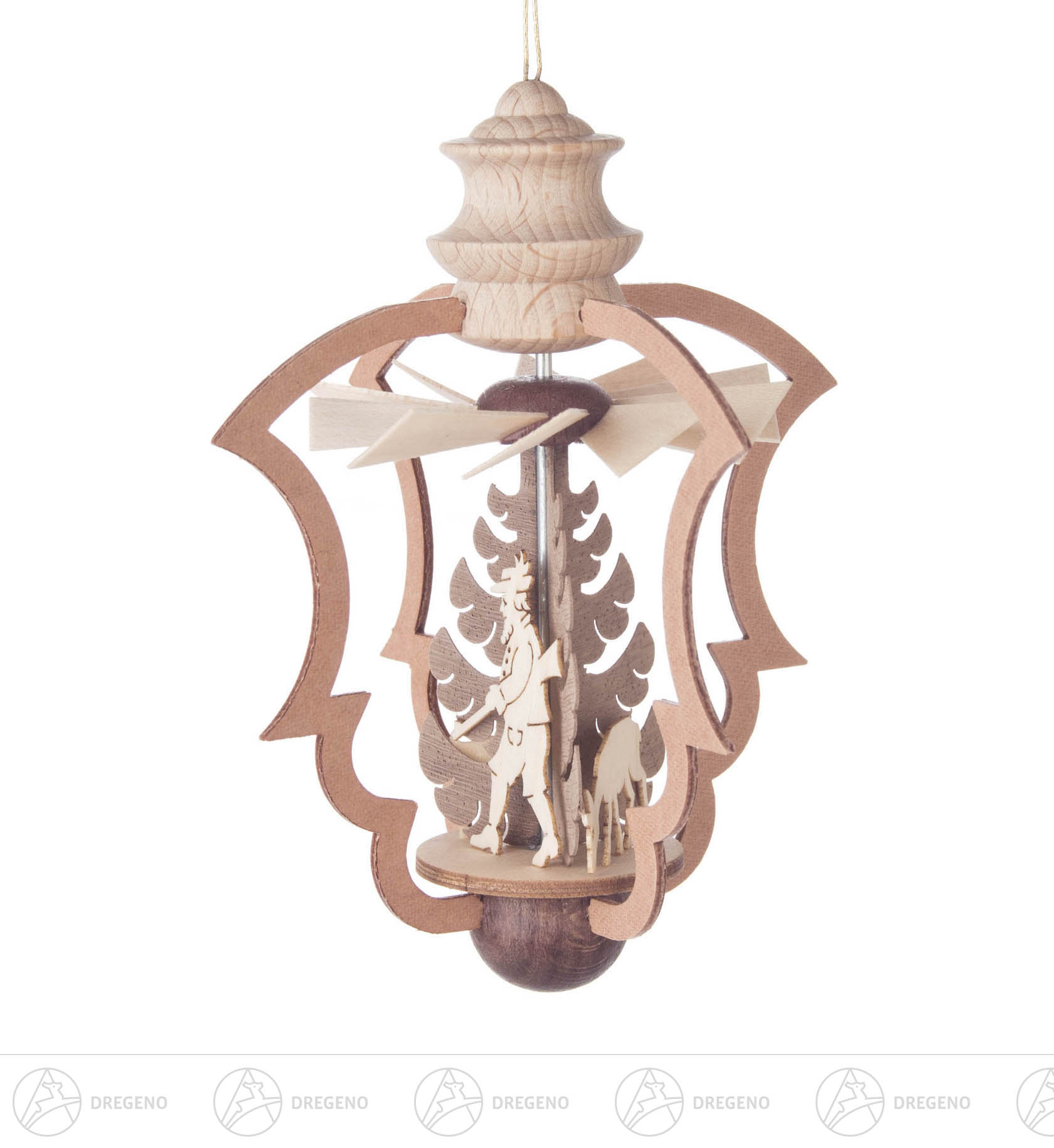 Wärmespiel Waldfiguren, zum Hängen 8cm