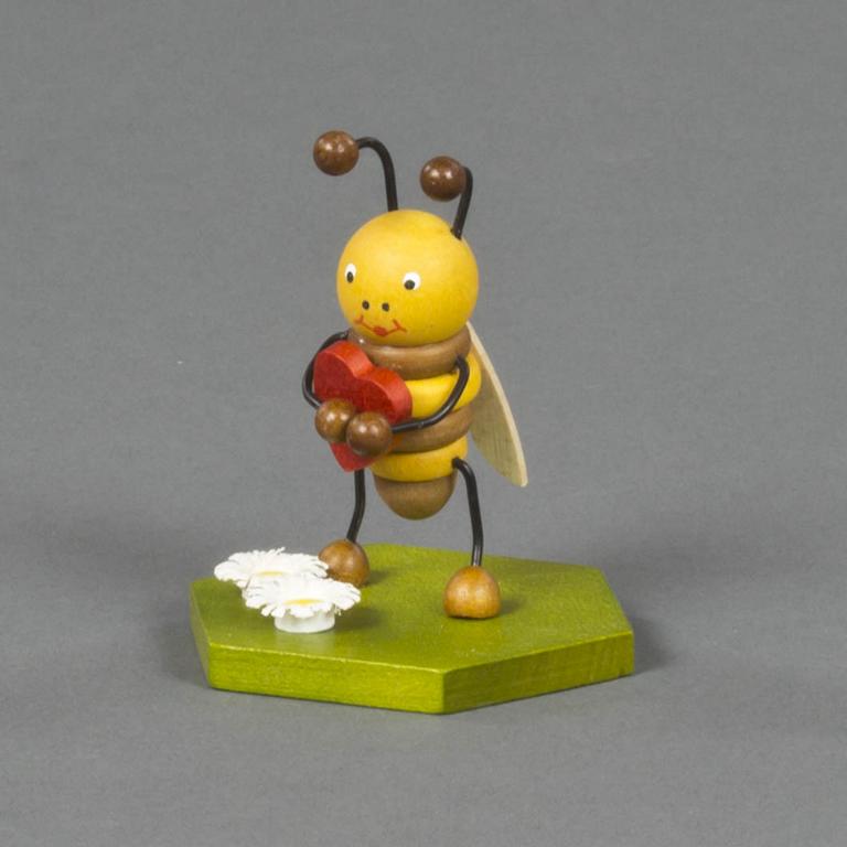 Biene mit Herz 8cm