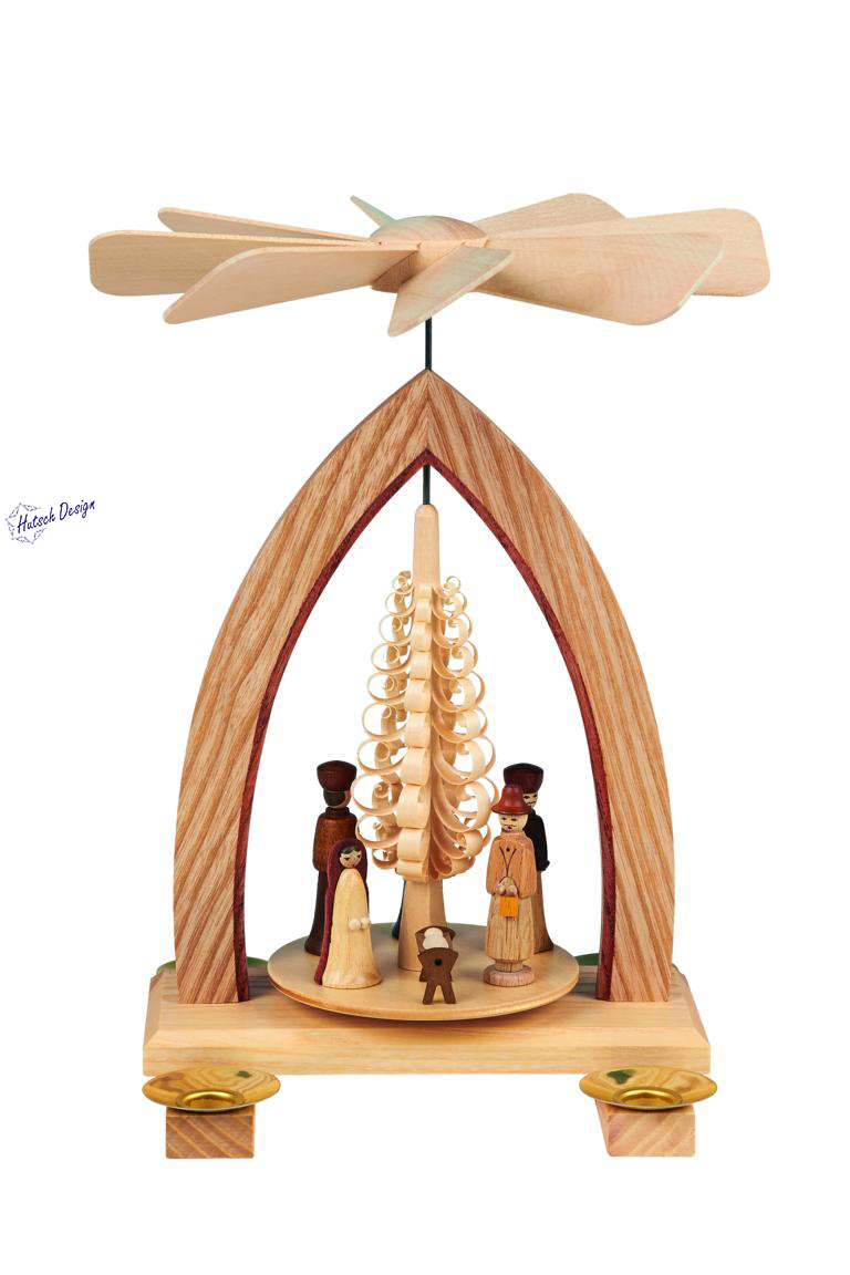 Pyramide mit Christi Geburt 26cm