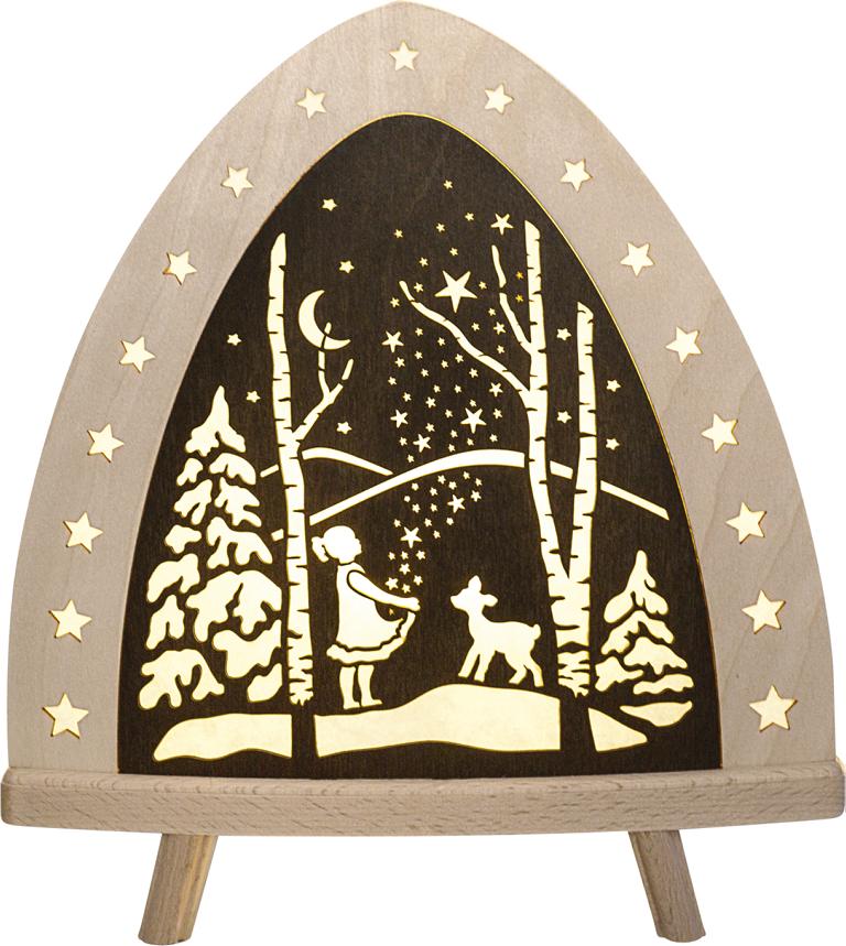 Standleuchte LED Sterntaler farbig 30,0 x 32,0 x 6,0 cm