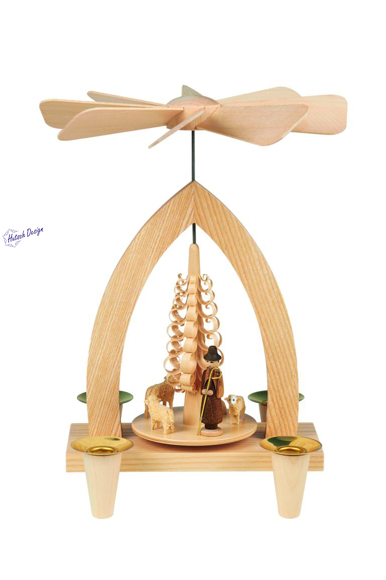 Pyramide mit Schafe 26cm Pyramide mit Schafe 26cm