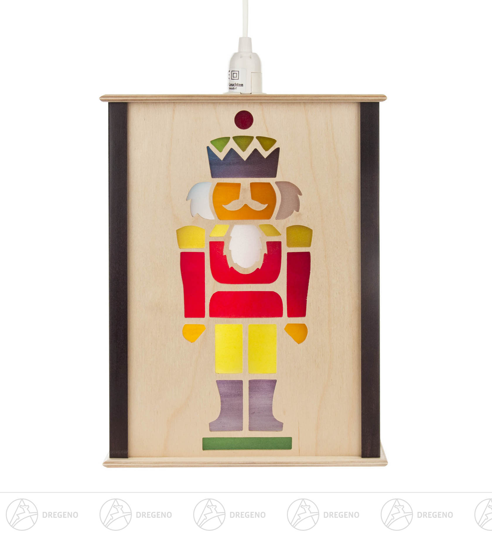 Fensterlaterne Nussknacker 27cm