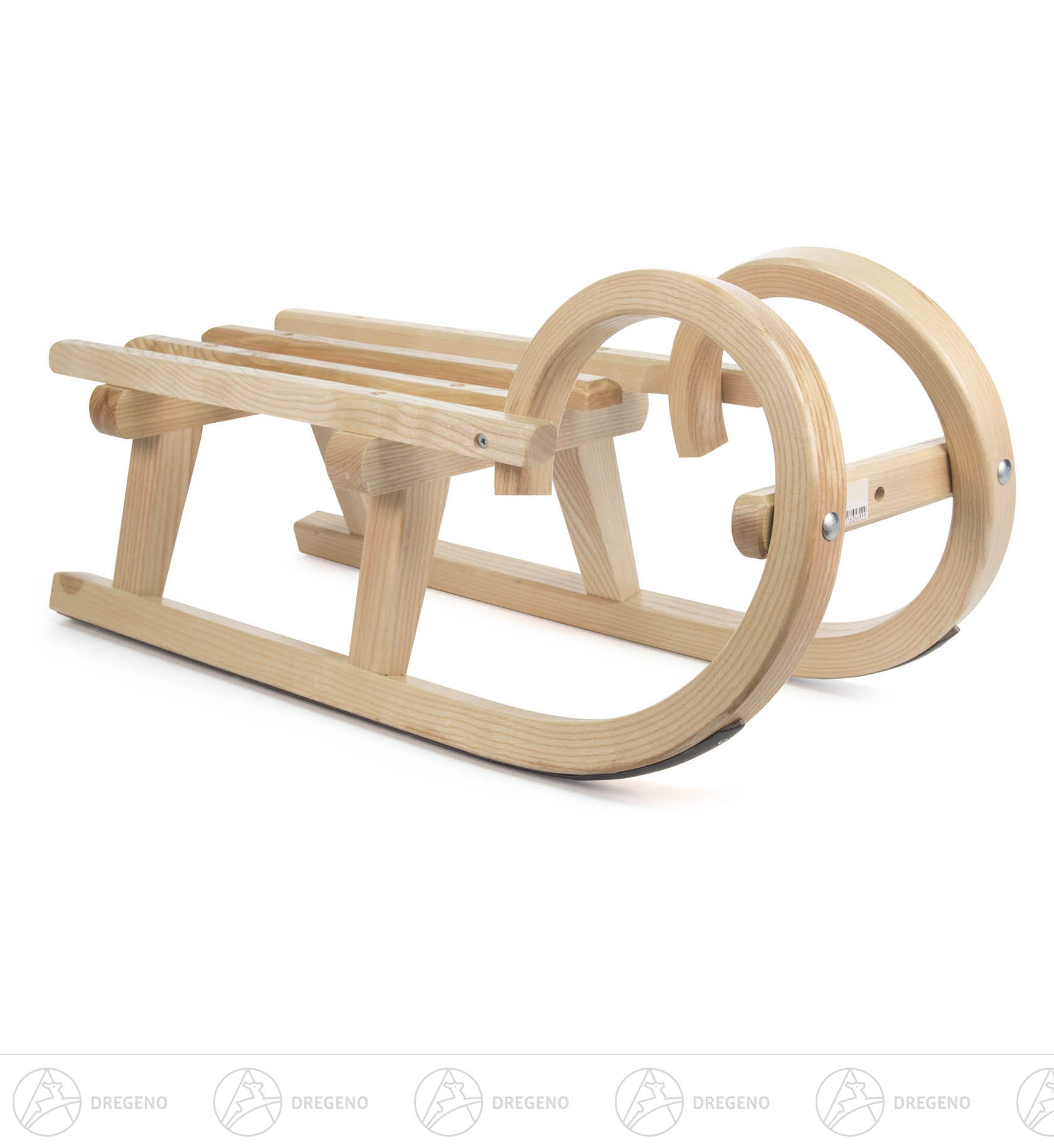 Hörnerrodelschlitten 60x26x24cm