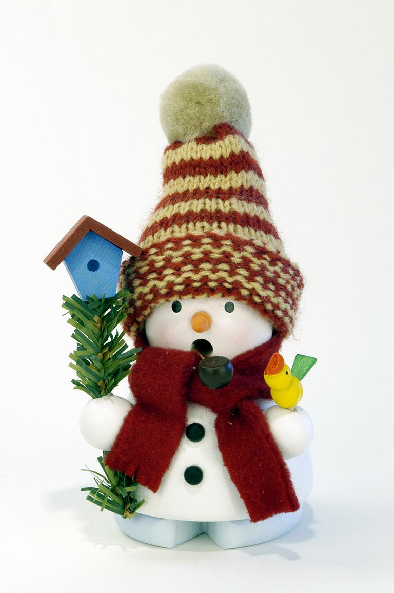 Räuchermann Schneemann  11,5 cm