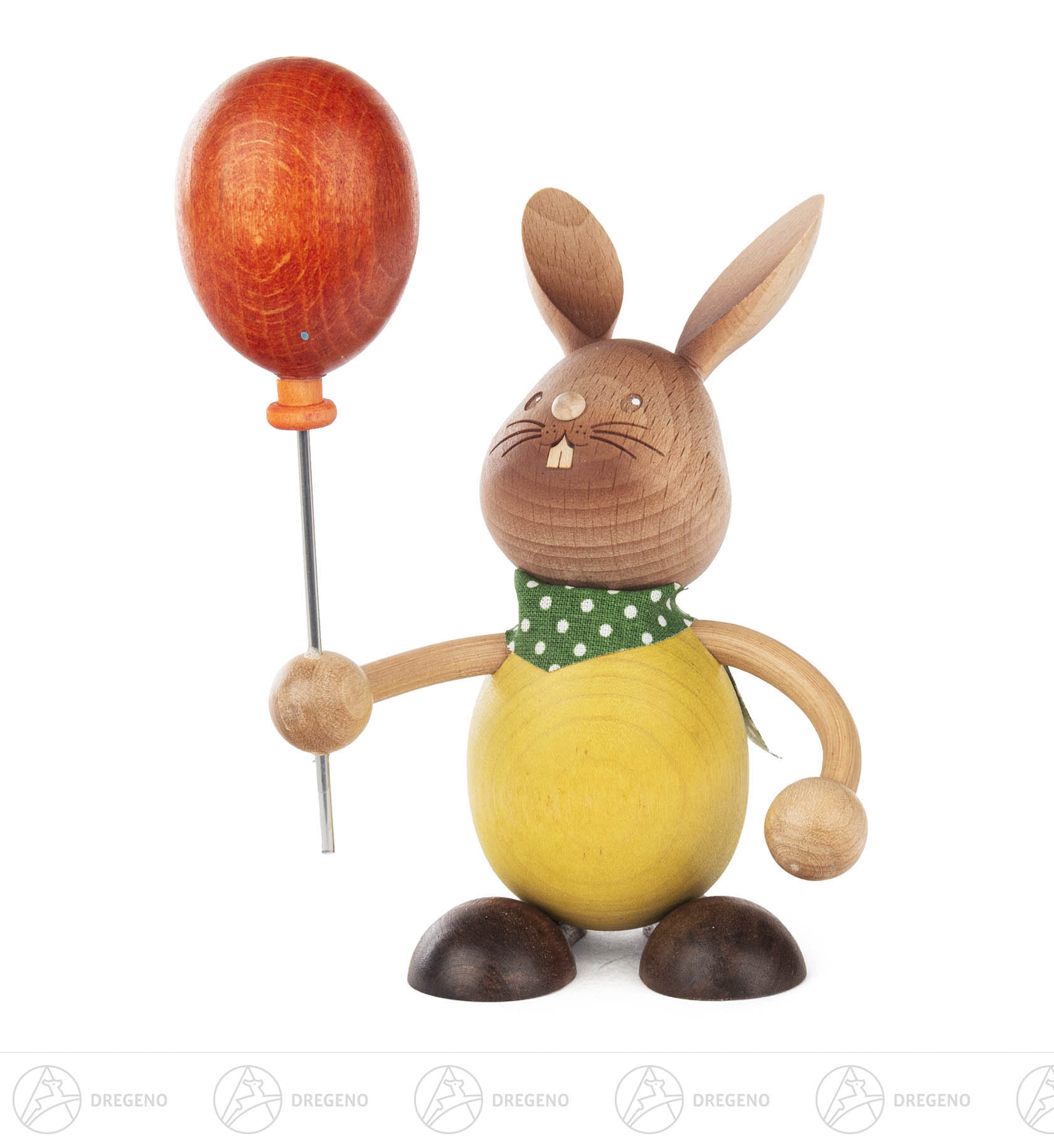 Hase Stupsi mit Luftballon 14cm