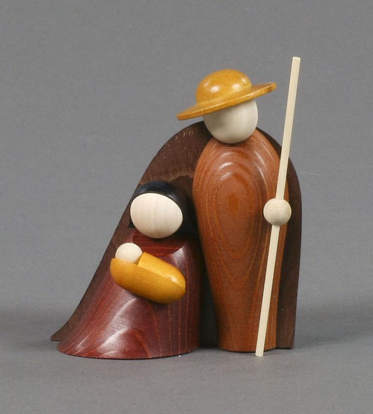 Figur Geborgenheit farbig Figur Geborgenheit farbig