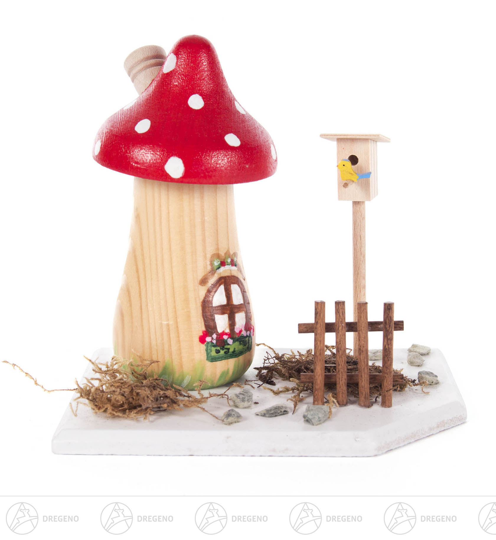 Bastelset Räucherpilz 12cm Bastelset Räucherpilz 12cm