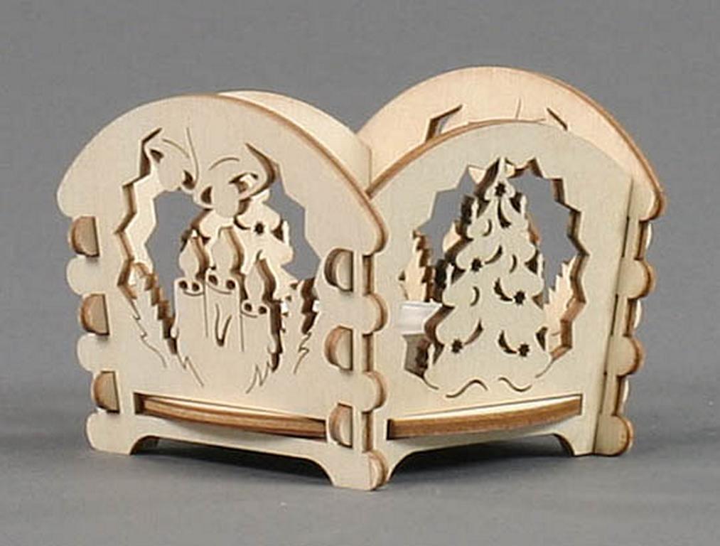 Teelichthalter Kerzen/Christbaum