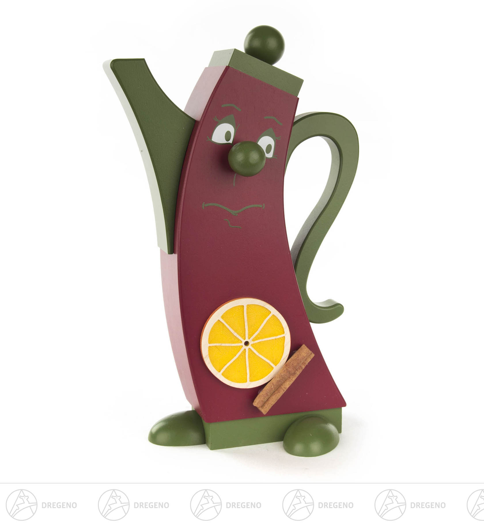 Räucherfigur Kanne Glühwein