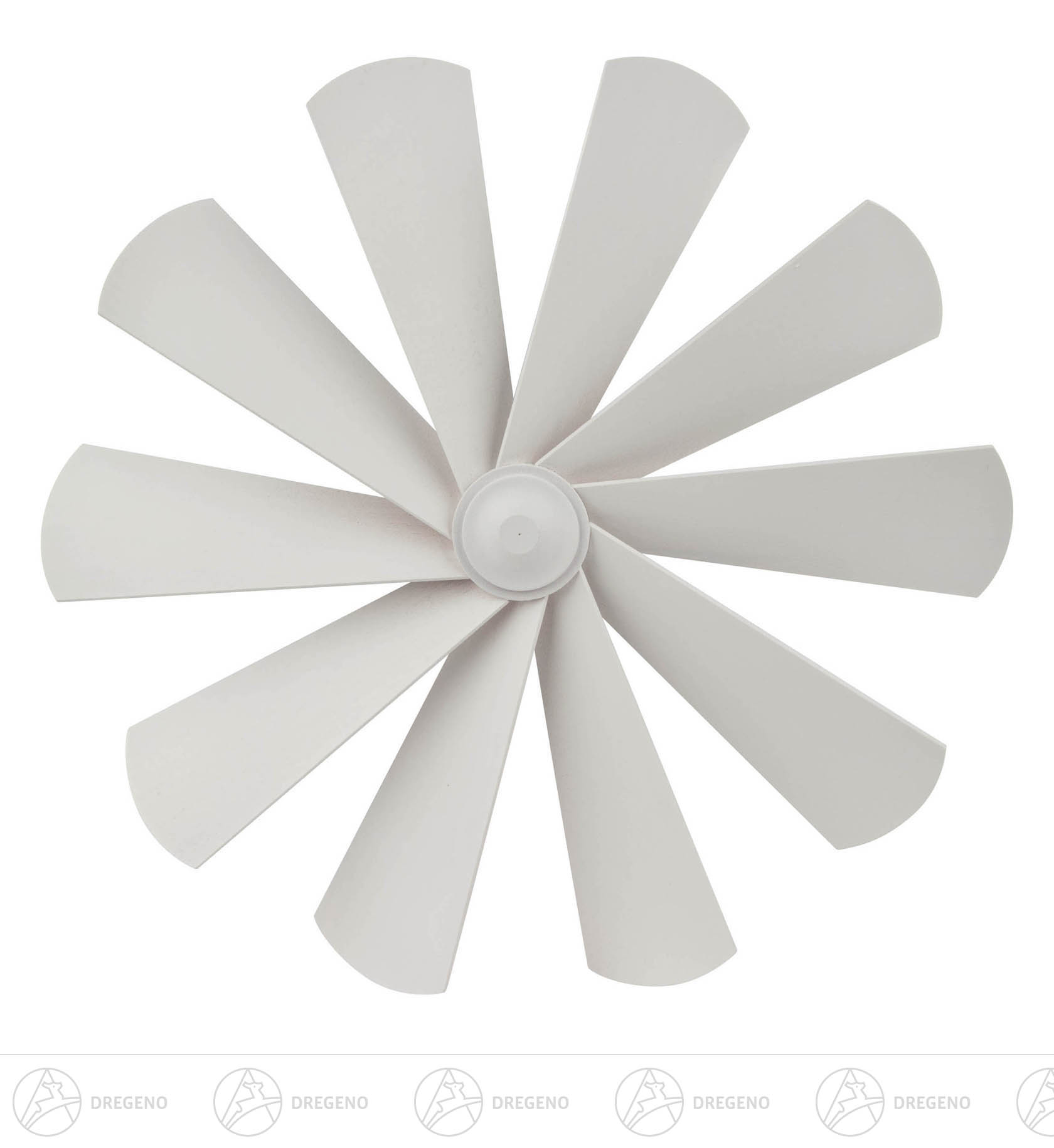 Flügelrad weiß zu 085/868 Bohrung 3mm 23cm