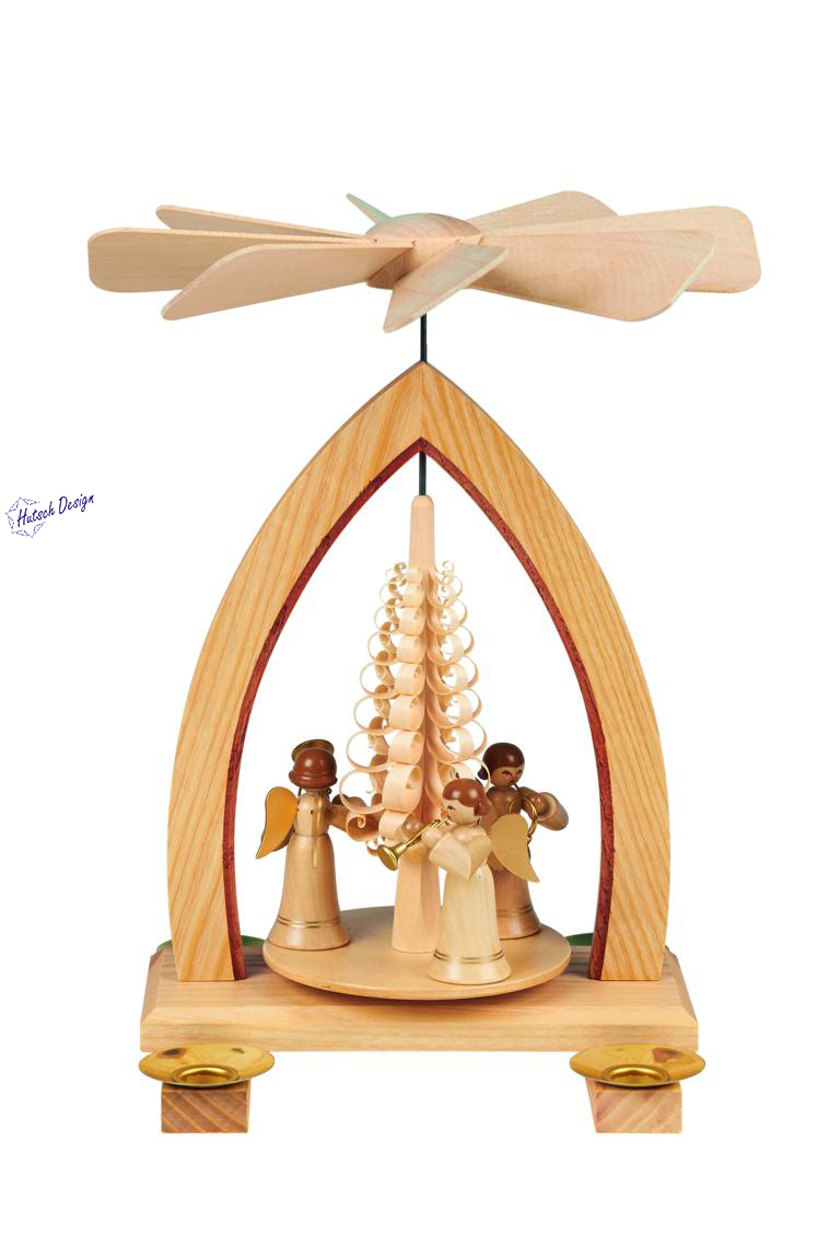 Pyramide mit Langrockengel  26cm