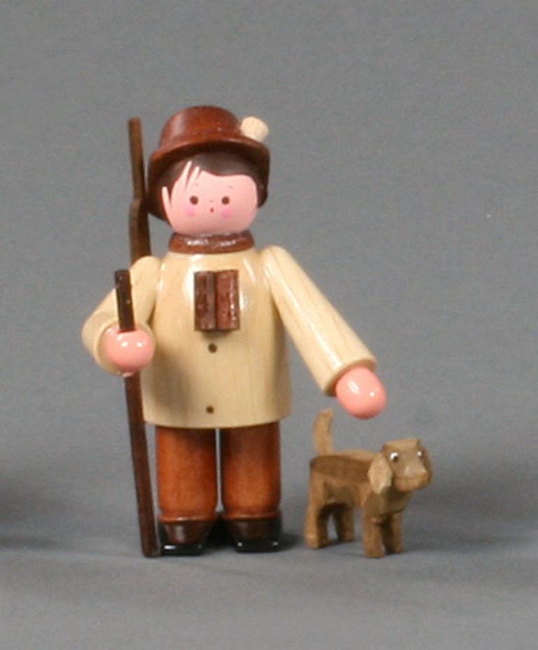 Förster mit Hund natur