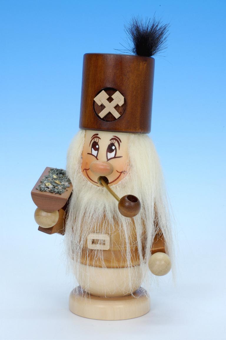 Räuchermann Miniwichtel Bergmann  14,5 cm