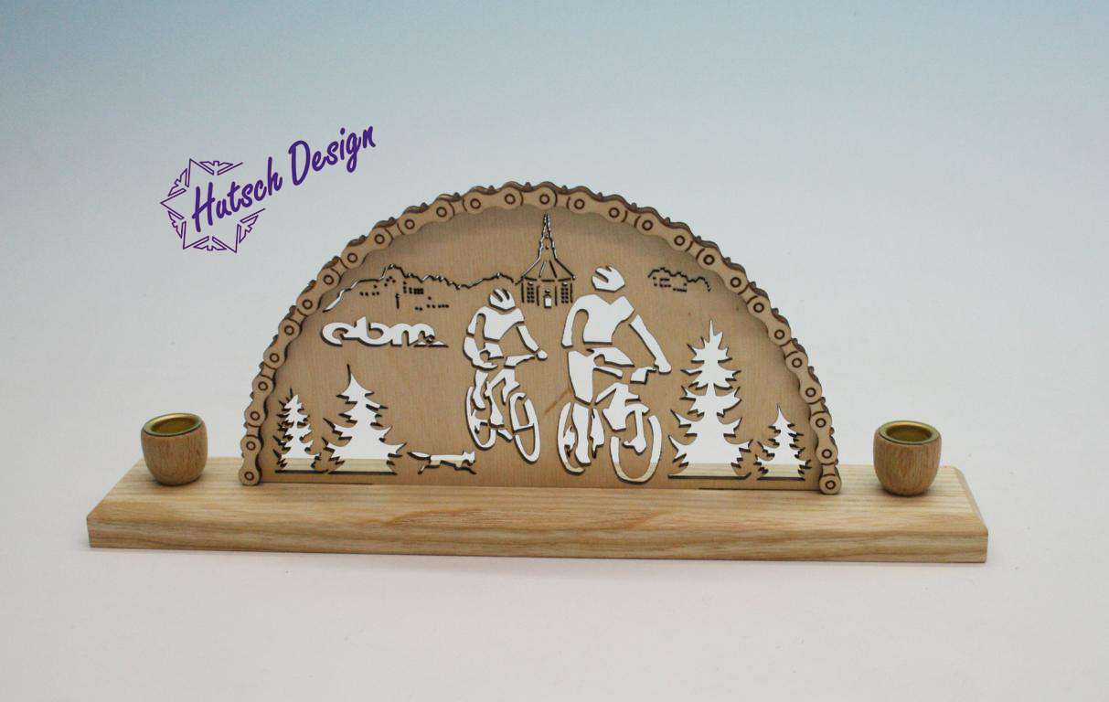 EBM Fahrradschwibbogen Lichterbogen  Maße 28 x 6 x 16 cm