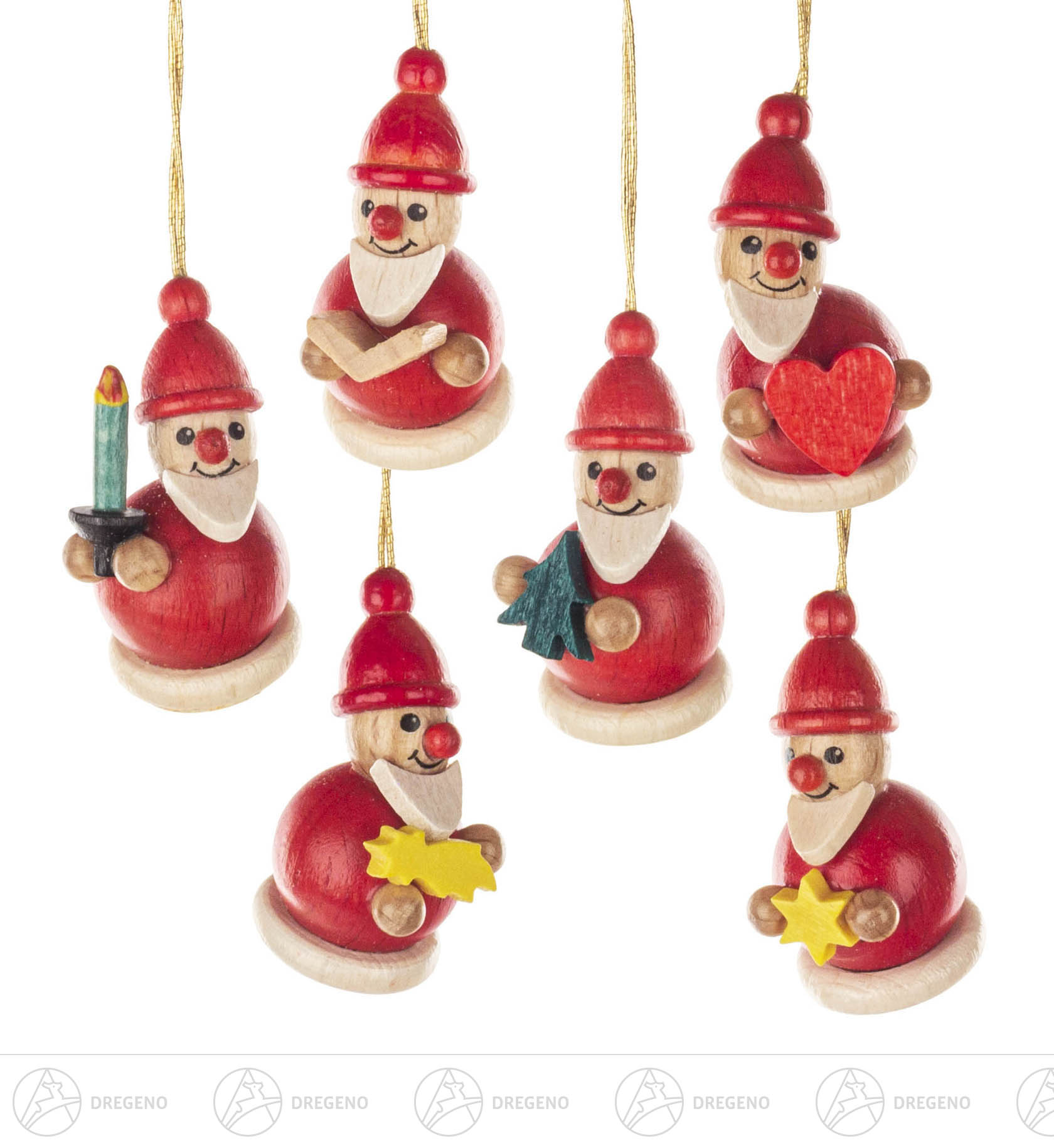 Behang Weihnachtsmann (6) 3cm