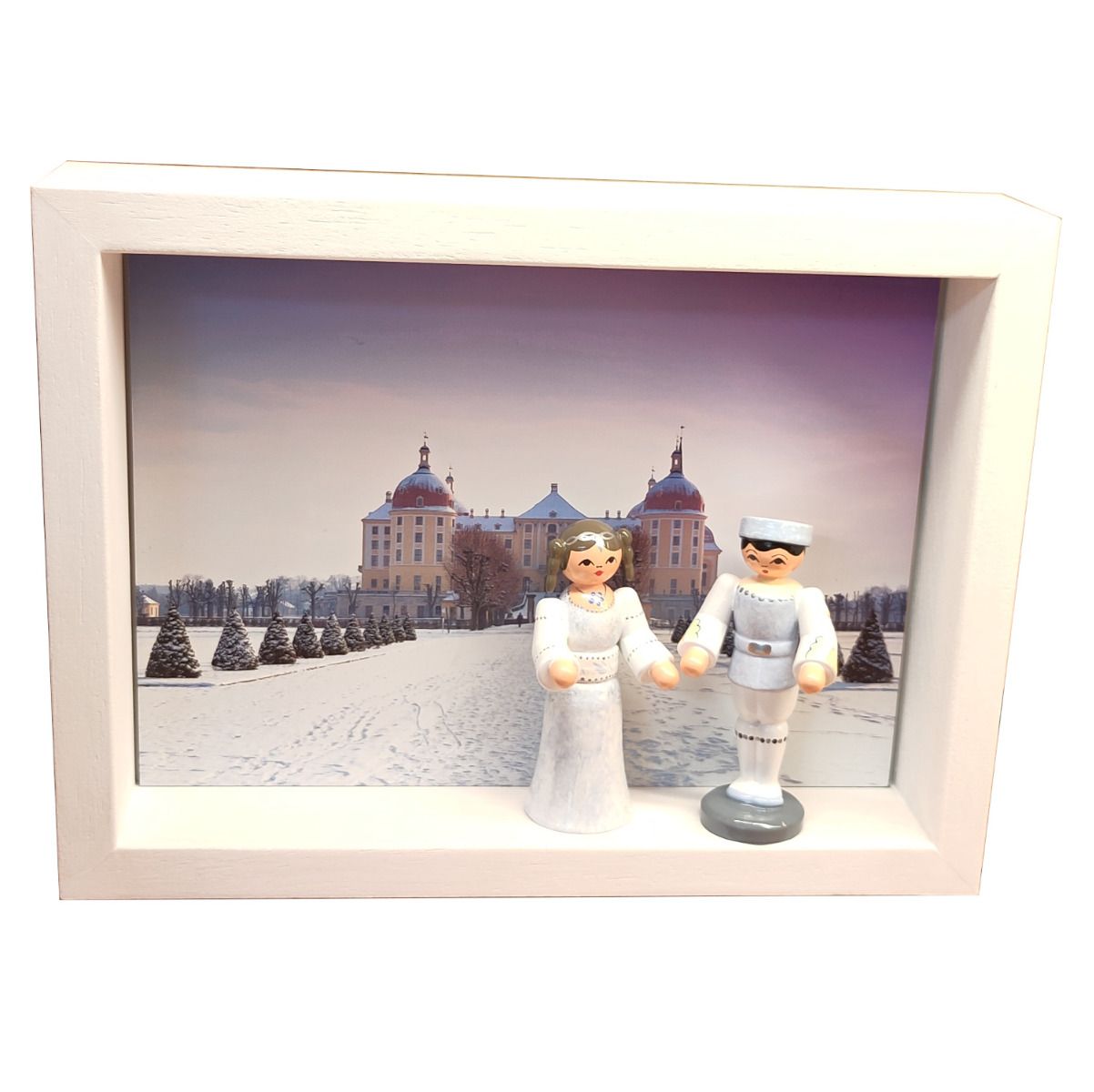 Dekorahmen Schloss Moritzburg Aschenbrödel 7cm