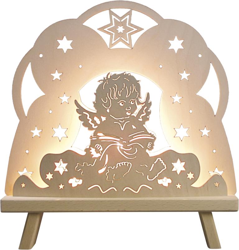 Standleuchte Engel 30,0 x 32,0 x 6,0 cm