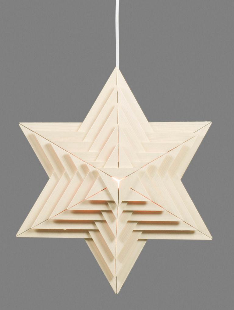 Weihnachtsstern, elektr. Beleuchtung