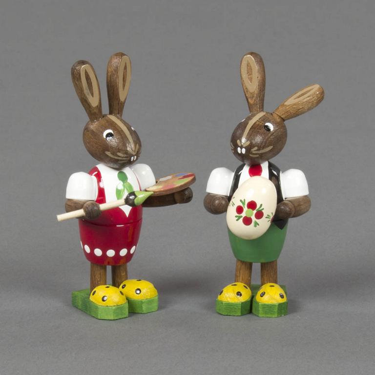 Hasenpaar Eiermaler