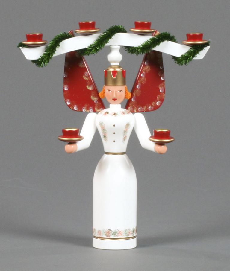 Engel mit Joch, für Kerzen d10mm