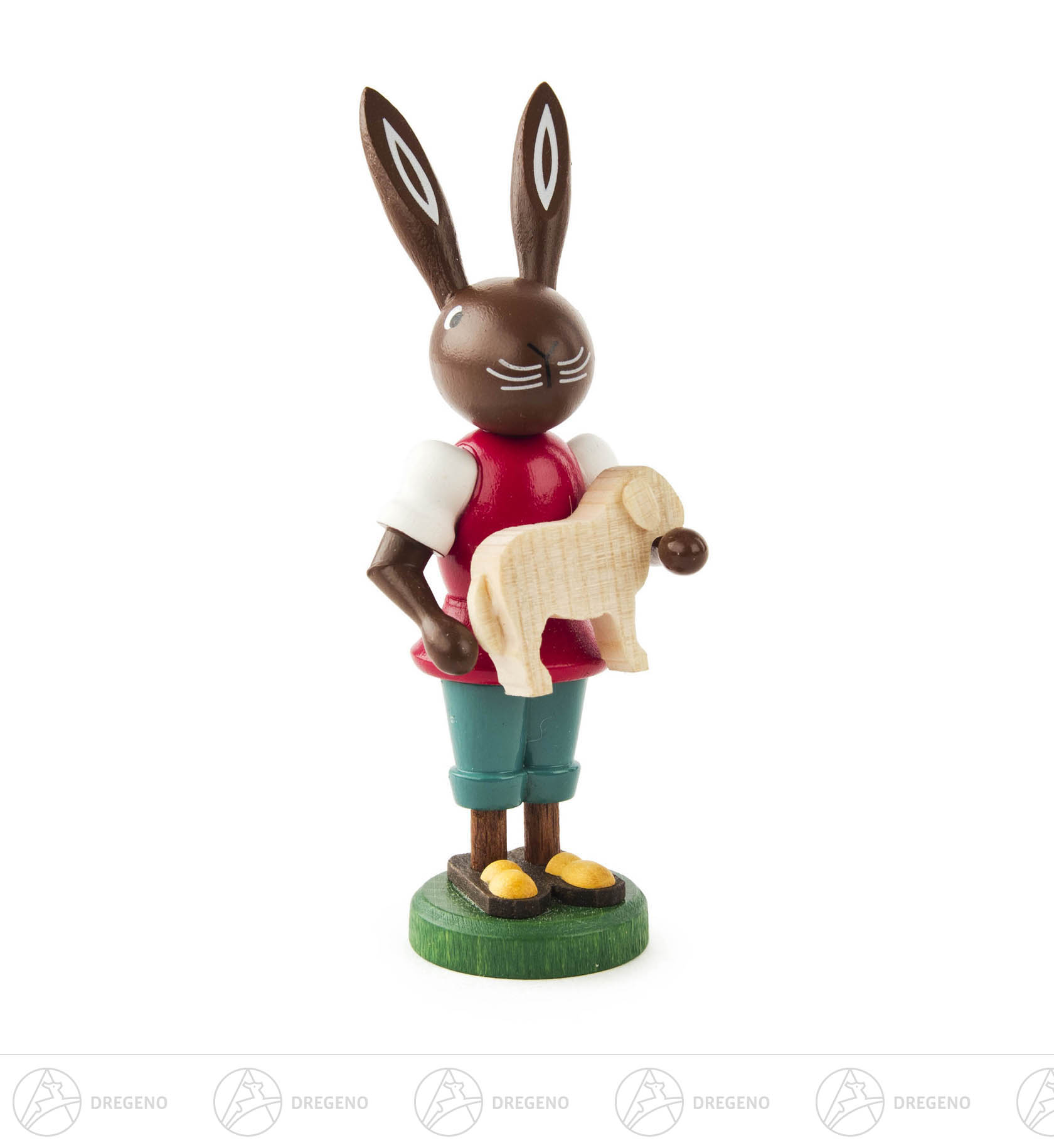 Hase mit Schäfchen 9cm