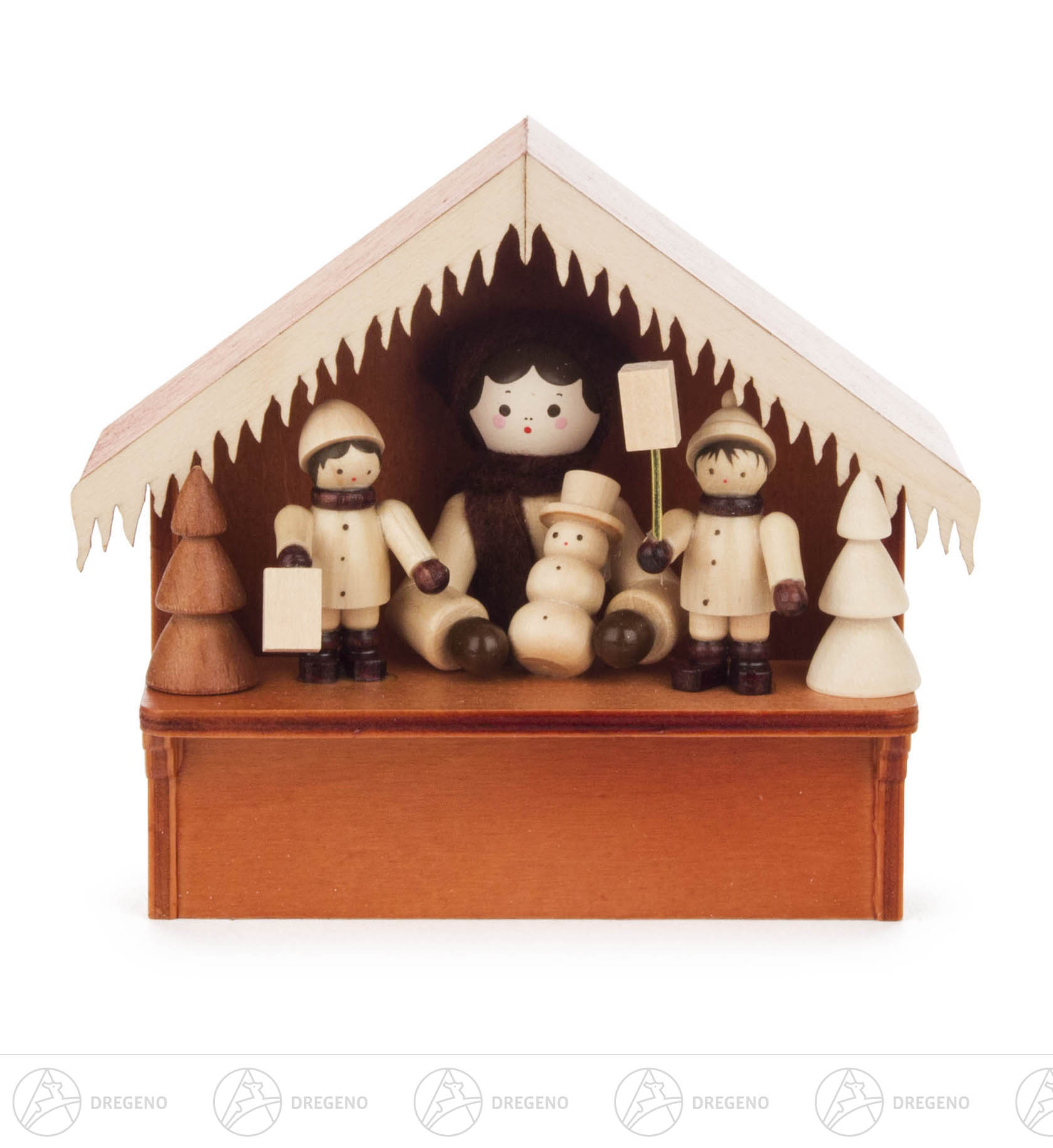 Weihnachtsmarktbude Laternenkinder