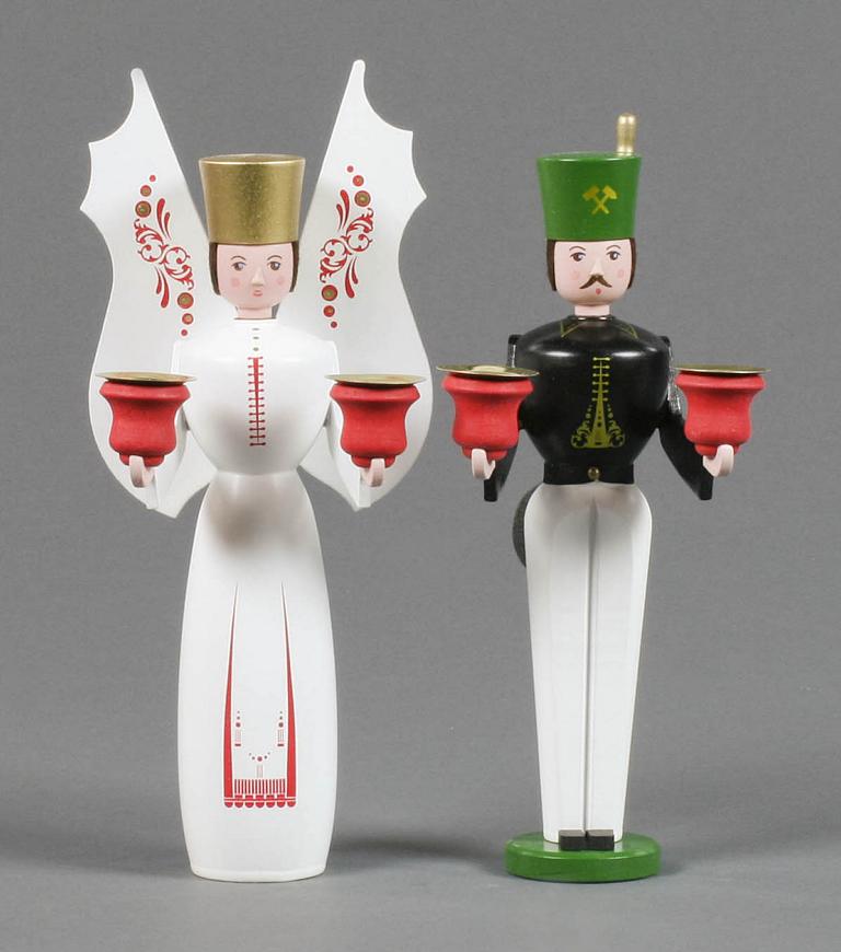 Engel und Bergmann für Kerzen d14mm