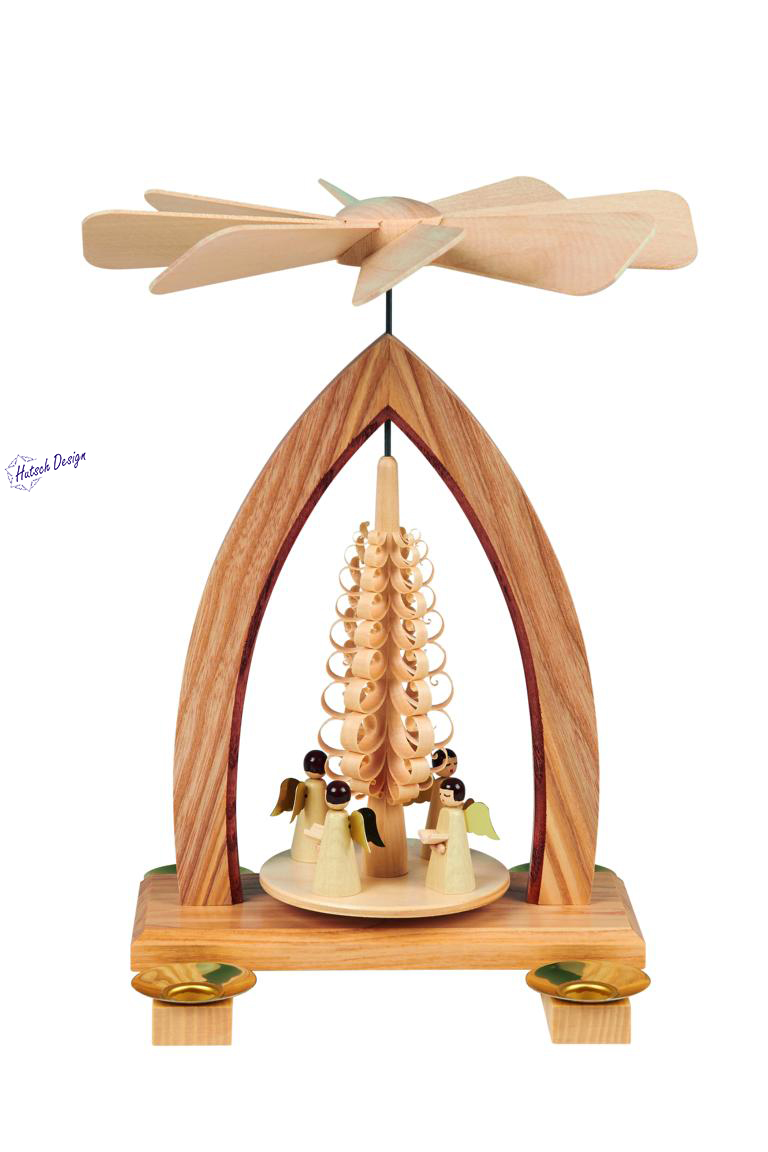 Pyramide mit Engel 26cm