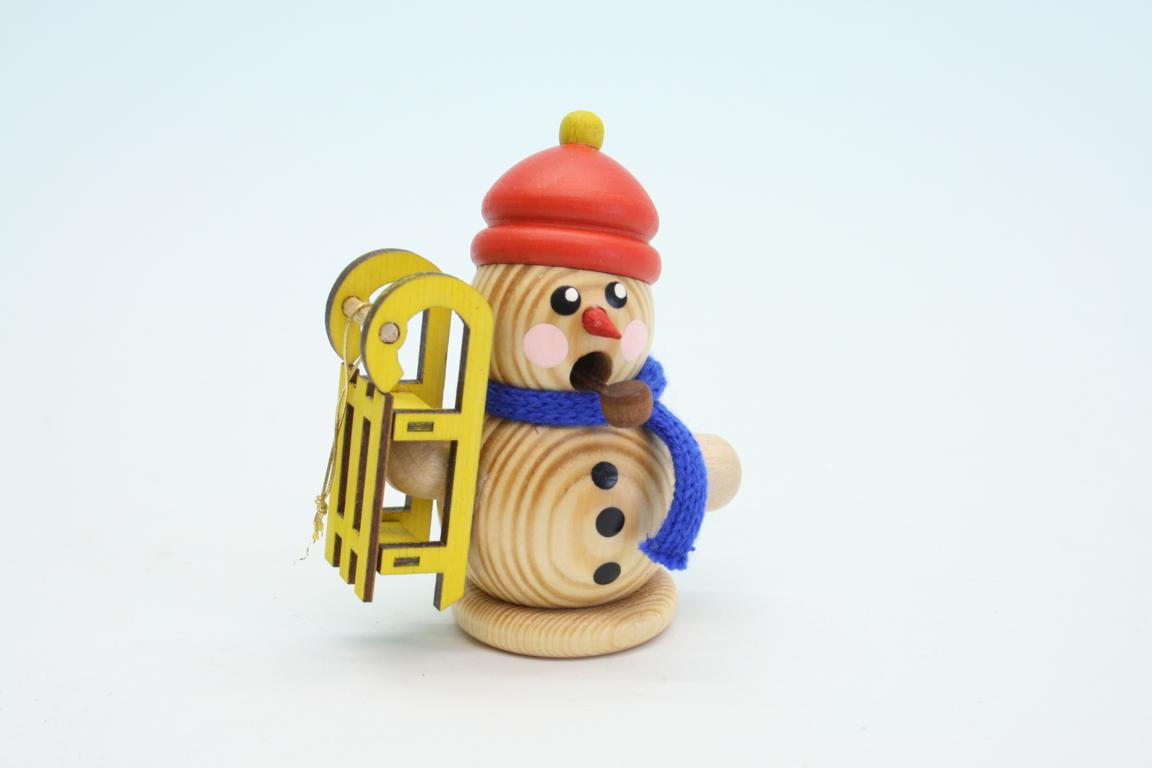 SM  mit Schlitten natur 8cm